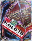'One Piano' Original Painting
