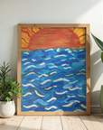 'Sunset' Original Painting